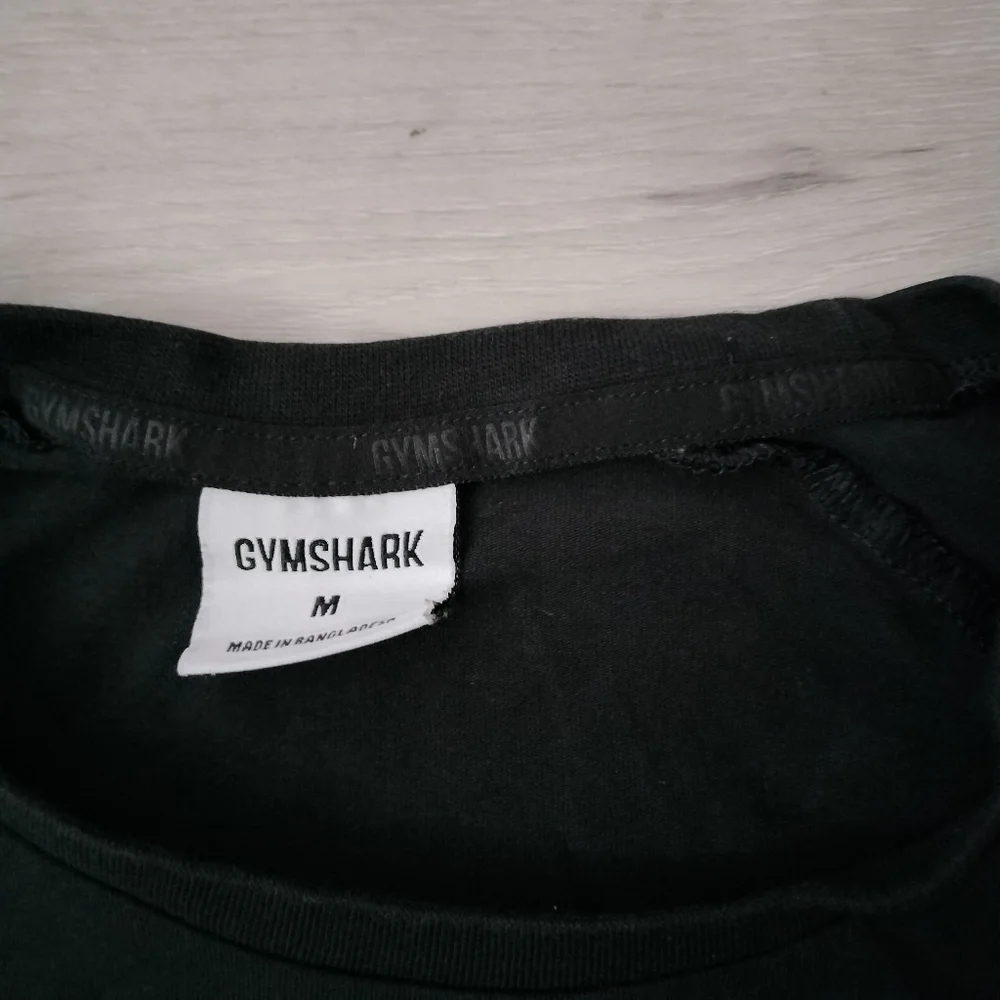 Gymshark Long Sleeve Shirt Medium Black Men - Picture 2 of 6